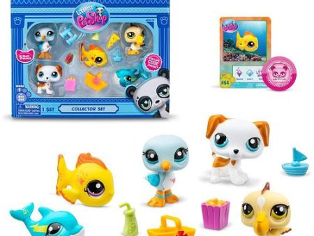 Littlest Pet Shop - 5 Pets Beach Besties Collectors Set Cheap