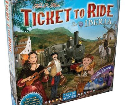 Ticket To Ride: Map #8 - Iberia & South Korea Sale