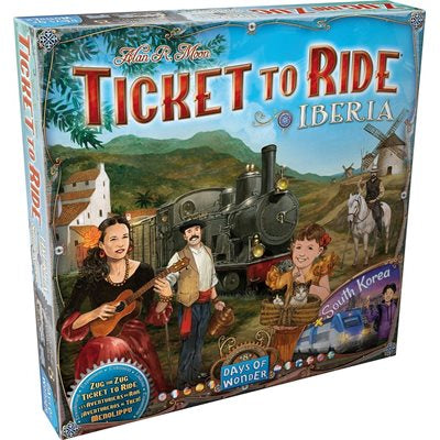 Ticket To Ride: Map #8 - Iberia & South Korea Sale