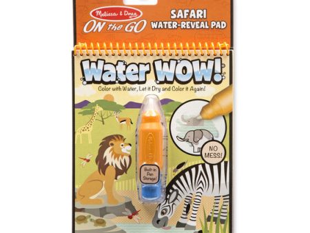 Water Wow! - Safari Water Reveal Pad - ON the GO Travel Activity on Sale