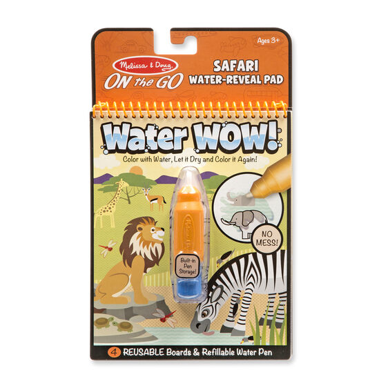 Water Wow! - Safari Water Reveal Pad - ON the GO Travel Activity on Sale