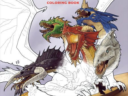 The Dungeons & Dragons Coloring Book Supply