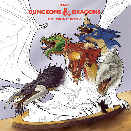 The Dungeons & Dragons Coloring Book Supply