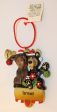 Bear Moose Tracks Ornament on Sale