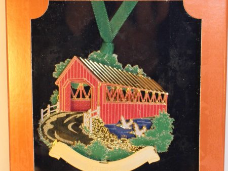 VT Covered Bridge Ornament Online