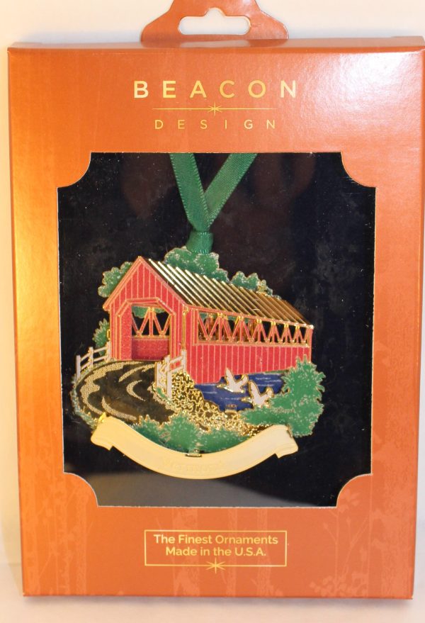 VT Covered Bridge Ornament Online