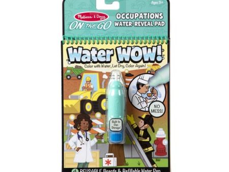 Water Wow! Occupations - Water Reveal Pad On the Go Travel Activity Online