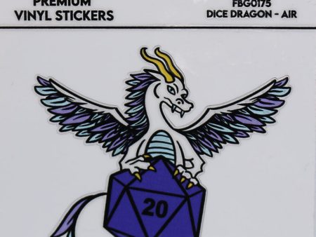 Dice Dragon Sticker: Air Sale