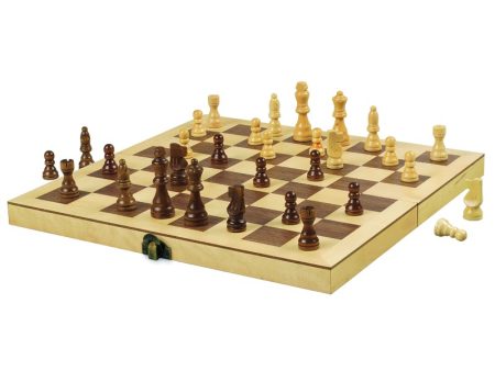 12 Inch Wooden Folding Chess Board For Cheap