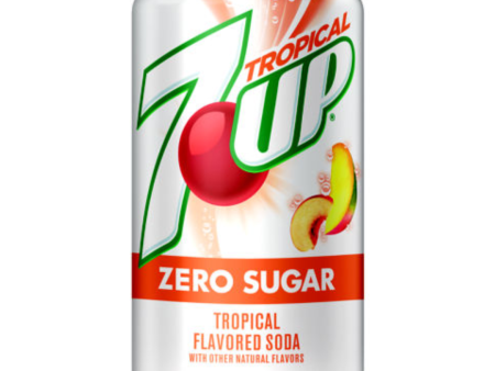 7UP Tropical Soda - Zero Sugar Hot on Sale