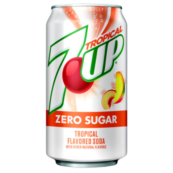 7UP Tropical Soda - Zero Sugar Hot on Sale