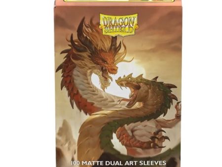 Sleeves: Dragon Shield: Limited Edition: Matte DUAL Art: Wood Snake 2025 (100) Online