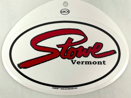 White Stowe Euro Sticker Online Hot Sale