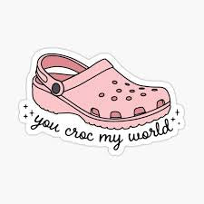 StickerYou - U Croc My World Fashion