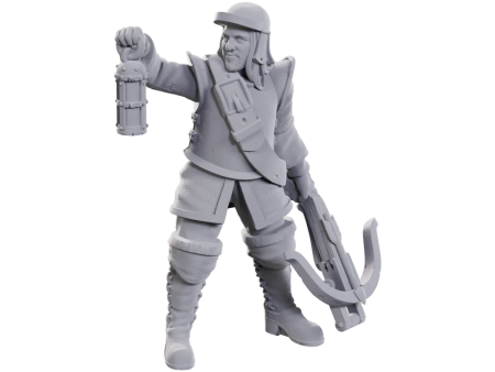 WizKids Deep Cuts Unpainted Minitures: Wave 23: Roadwardens Male & Female * SEPT 2024 Online Sale