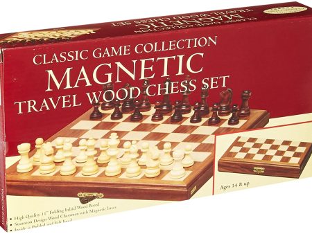 11.5 Inch Magnetic Chess Set Walnut Sale