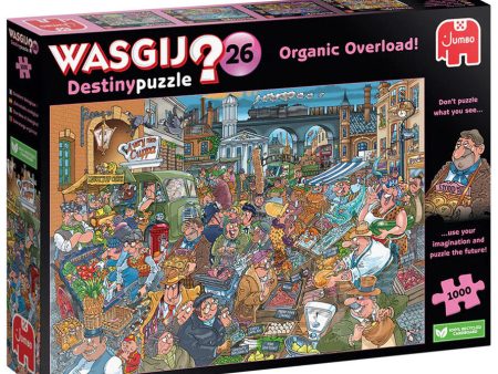 1000 PCS Wasgij 26 Organic Overload! Fashion