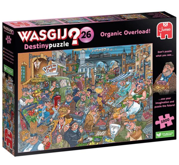 1000 PCS Wasgij 26 Organic Overload! Fashion