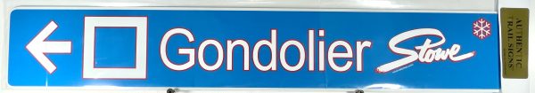 Gondolier Trail Sign For Cheap