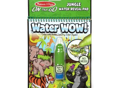 Water Wow! Jungle Water-Reveal Pad - On the Go Travel Activity Fashion