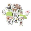 Tub Stickables - Wild Animals Soft Shapes Bath Toy on Sale