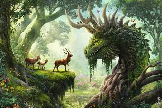 The Forest Dragon Awakes - 3000pc For Sale