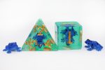 Dark Blue Frog RPG Dice Set Hot on Sale