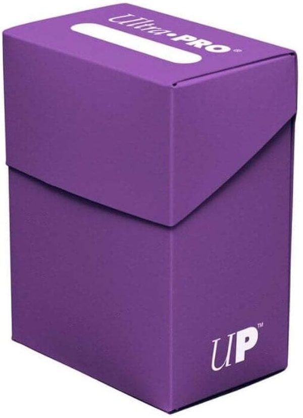 Ultra Pro 80+ Card Deck Box: Purple For Cheap