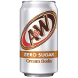 A&W Zero Sugar Cream Soda Hot on Sale