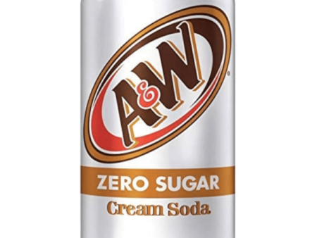 A&W Zero Sugar Cream Soda Hot on Sale