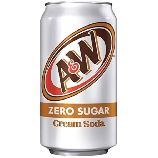 A&W Zero Sugar Cream Soda Hot on Sale