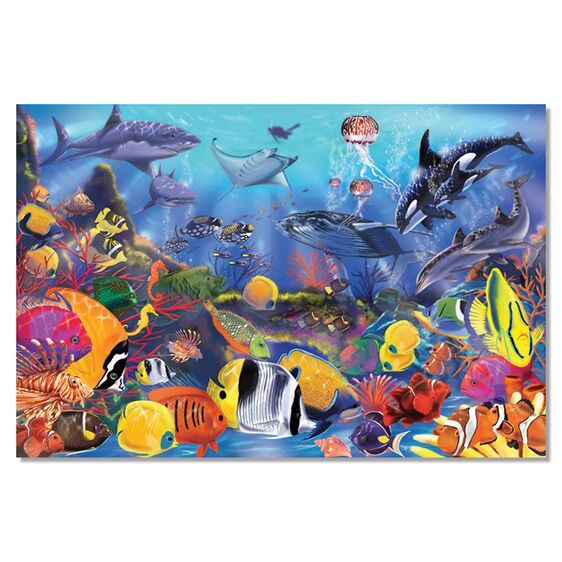 Underwater Floor Puzzle - 48 Pieces For Cheap