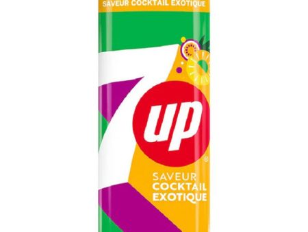 7UP Exotic Cocktail Fruit Punch 330ml Discount