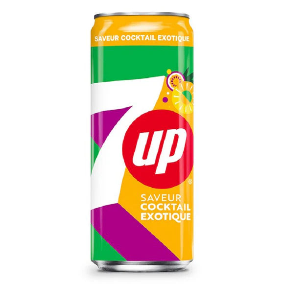 7UP Exotic Cocktail Fruit Punch 330ml Discount