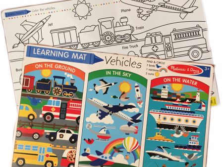 Vehicles Learning Mat Online now