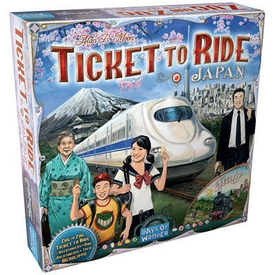 Ticket to Ride: Map #7 - Japan Italy Online Hot Sale