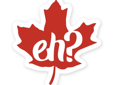 StickerYou - Eh? Maple Leaf on Sale