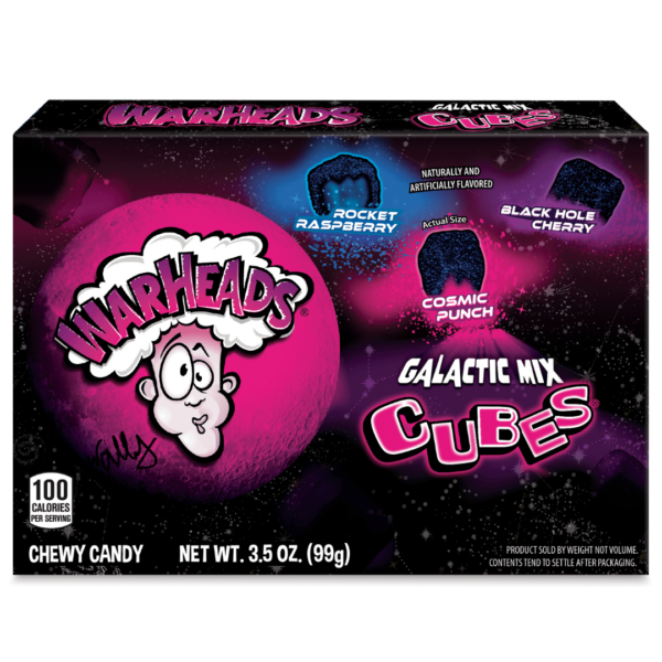 Warheads Galactic Mix Cubes (theatre box) Online now