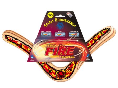 Spirit of the Fire Boomerang Hot on Sale